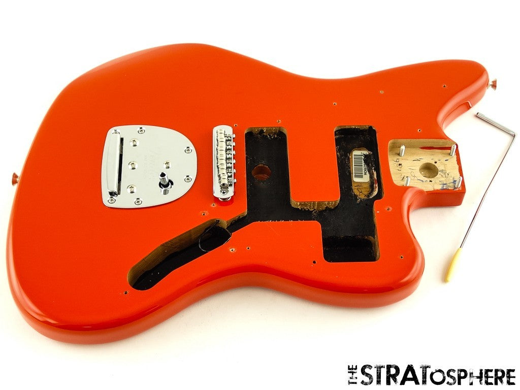 Fender Player II Jaguar Series BODY & HARDWARE, Modern Alder, Coral Red