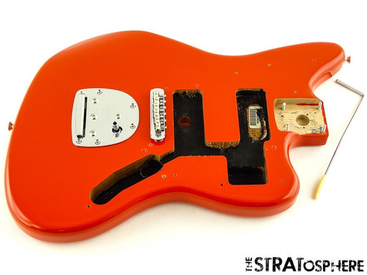 Fender Player II Jaguar Series BODY & HARDWARE, Modern Alder, Coral Red