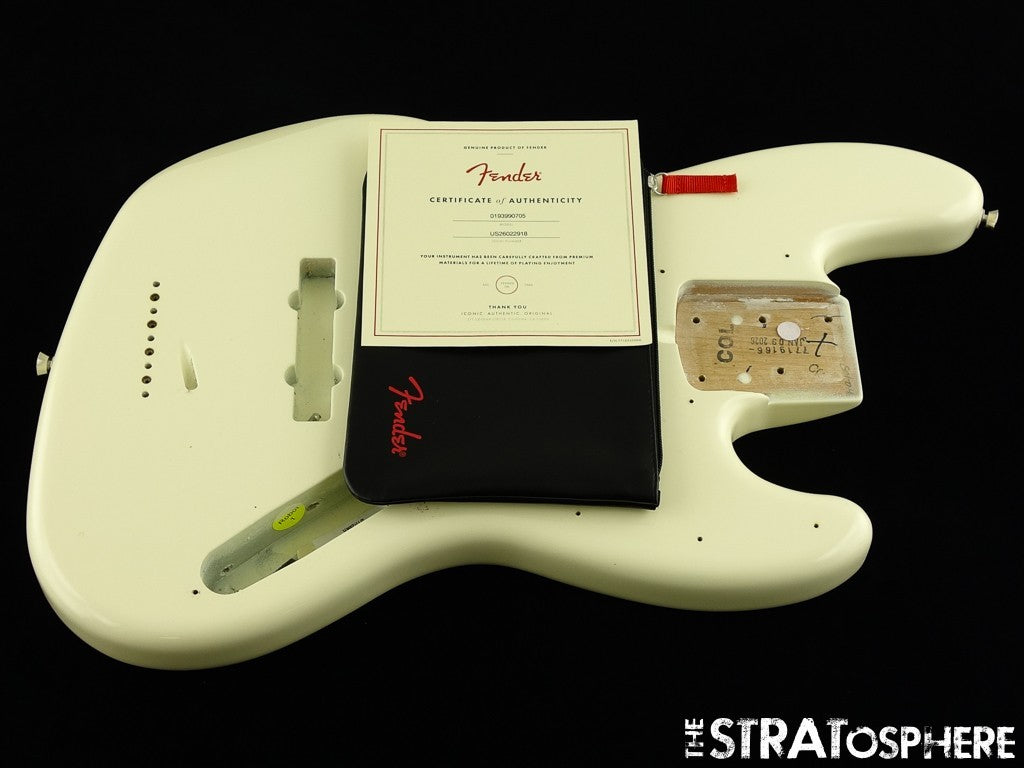 Fender American Professional II Jazz Bass V 5 String BODY, J Olympic White