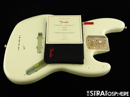 Fender American Professional II Jazz Bass V 5 String BODY, J Olympic White