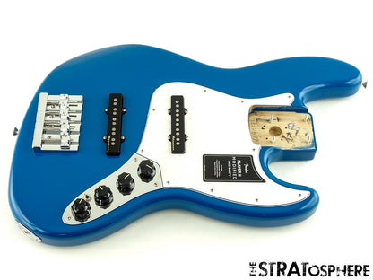Fender Player II Modified Active Jazz J Bass V 5 LOADED BODY Electric Blue