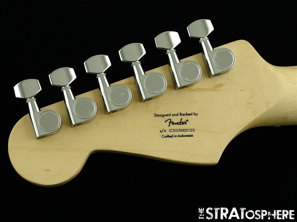 Fender Squier Sonic HT Strat, NECK & TUNERS Guitar Part Stratocaster MN Maple