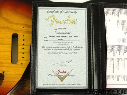 USA Fender Custom Shop 70th Annie 54 Strat NOS, NECK &nd TUNERS American Maple