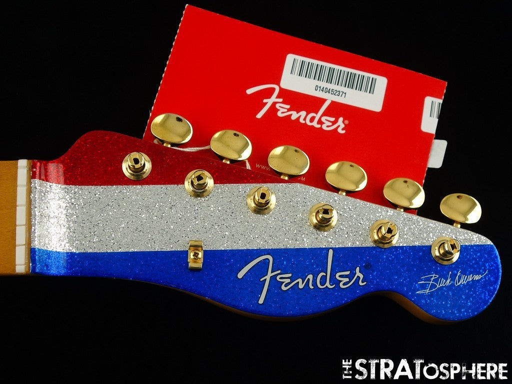 Fender Buck Owens Telecaster NECK & GOLD TUNERS Tele Maple