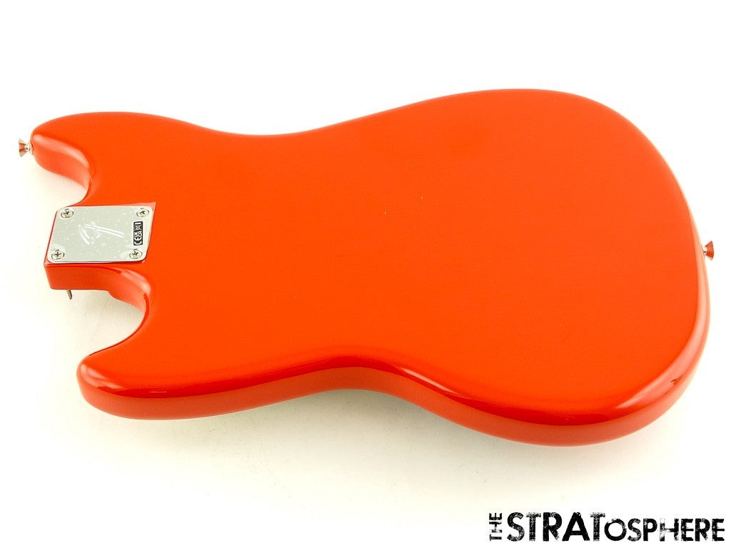 Fender Player II Mustang Bass PJ LOADED BODY, Precision J Offset Coral Red