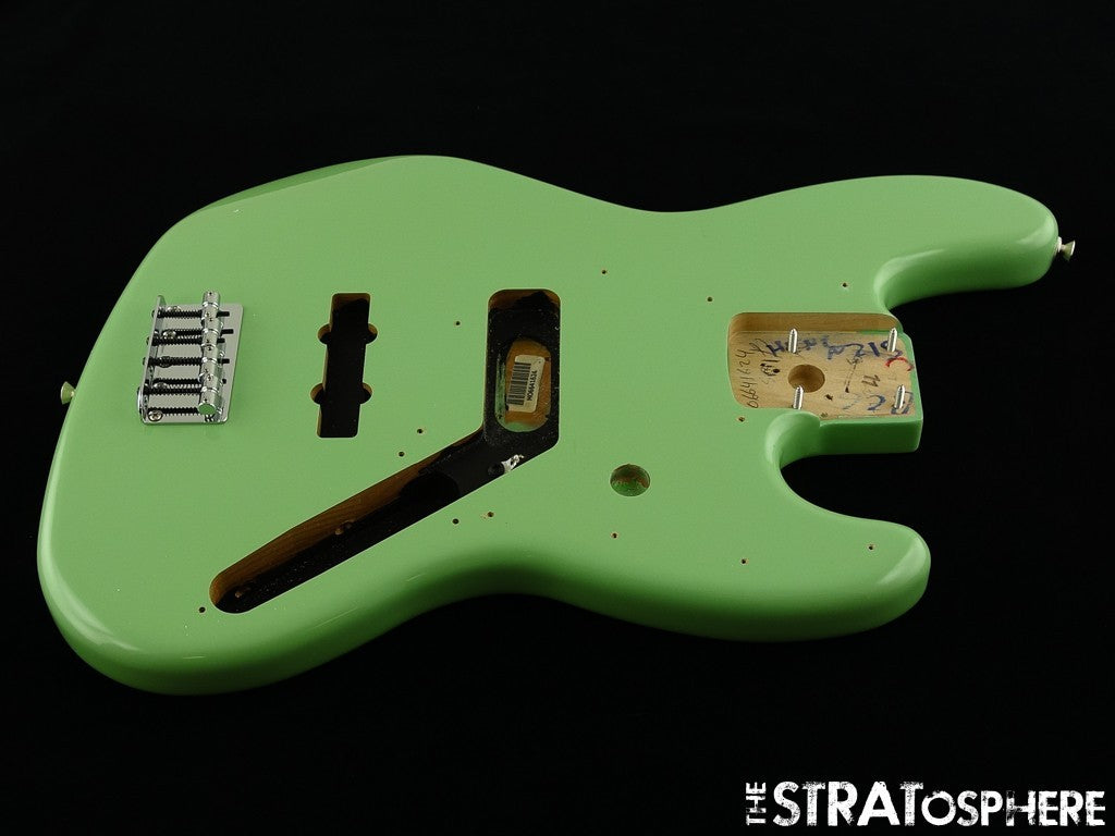 Fender Player II Jazz J Bass BODY + HARDWARE, Modern Guitar Parts Birch Green