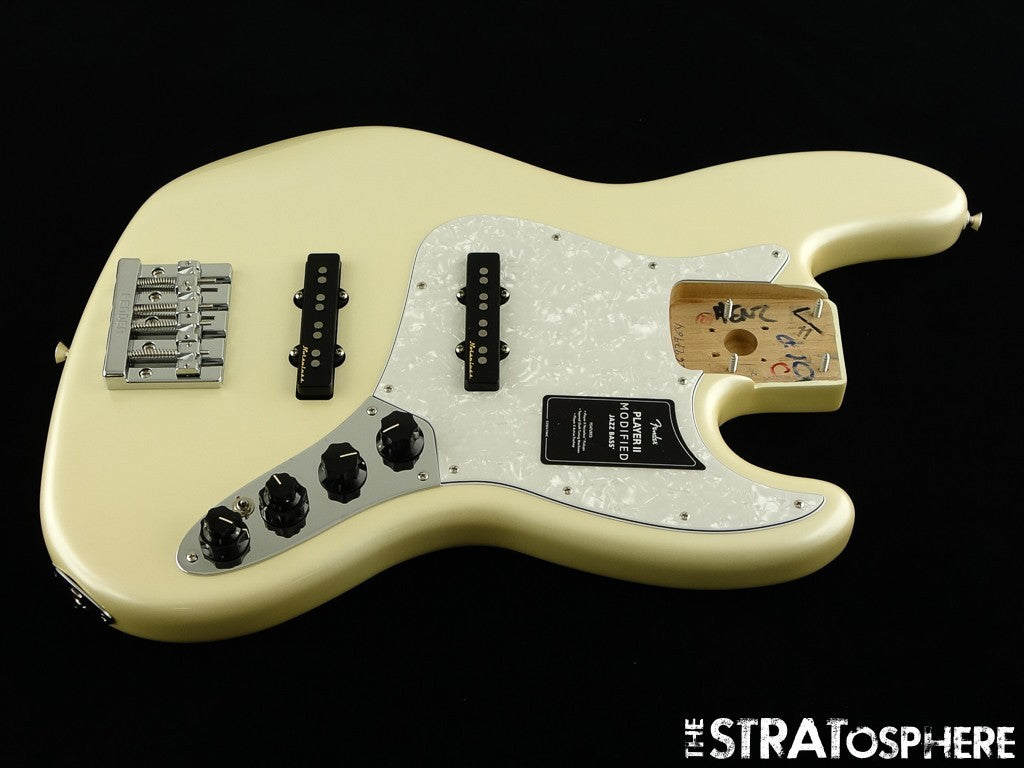 Fender Player II Modified Active J Jazz Bass LOADED BODY Olympic Pearl
