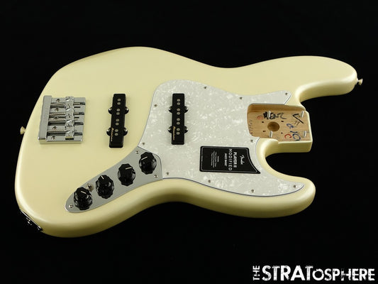 Fender Player II Modified Active J Jazz Bass LOADED BODY Olympic Pearl