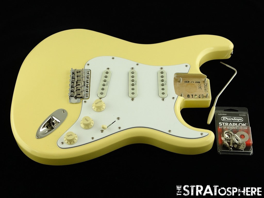 LOADED USA Fender YNGWIE MALMSTEEN Strat, BODY, YJM, Stratocaster Vintage White