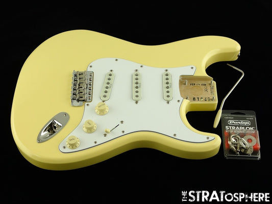 LOADED USA Fender YNGWIE MALMSTEEN Strat, BODY, YJM, Stratocaster Vintage White
