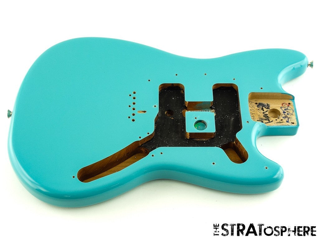 Fender Player II Mustang Series BODY Guitar Parts Alder Offset AQB Aquatone Blue
