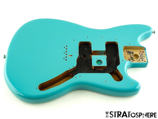 Fender Player II Mustang Series BODY Guitar Parts Alder Offset AQB Aquatone Blue