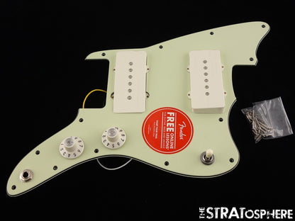 Fender Squier Paranormal Jazzmaster XII, LOADED PICKGUARD Mint Green.
