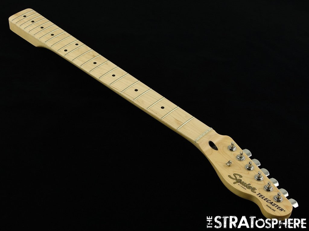 Fender Squier Affinity Series Telecaster Thinline, NECK & TUNERS Tele Maple