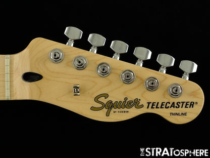 Fender Squier Affinity Series Telecaster Thinline, NECK & TUNERS Tele Maple