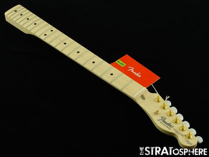 USA Fender JAMES BURTON Telecaster Tele NECK + TUNERS Maple, Satin 60s ''U'' Shape