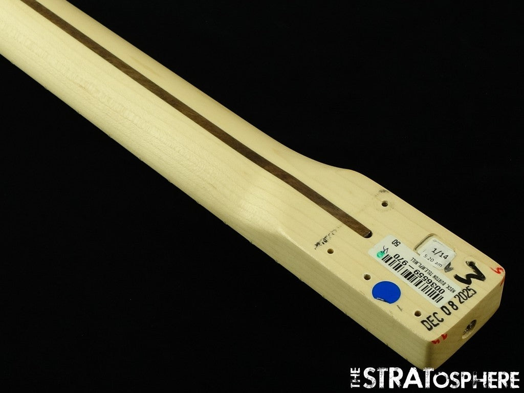 USA Fender JAMES BURTON Telecaster Tele NECK + TUNERS Maple, Satin 60s ''U'' Shape