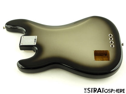 Fender Troy Sanders PRECISION P BASS BODY & HARDWARE, Guitar Alder Silverburst