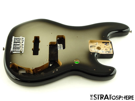 Fender Troy Sanders PRECISION P BASS BODY & HARDWARE, Guitar Alder Silverburst