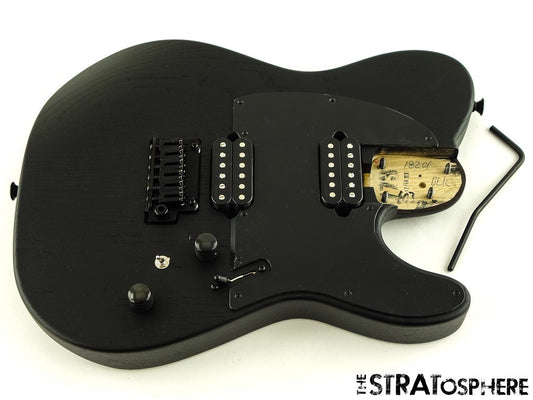 Charvel Pro Mod So-Cal Style SC2 2H 24 LOADED BODY Gotoh 510 Fishman Black Ash