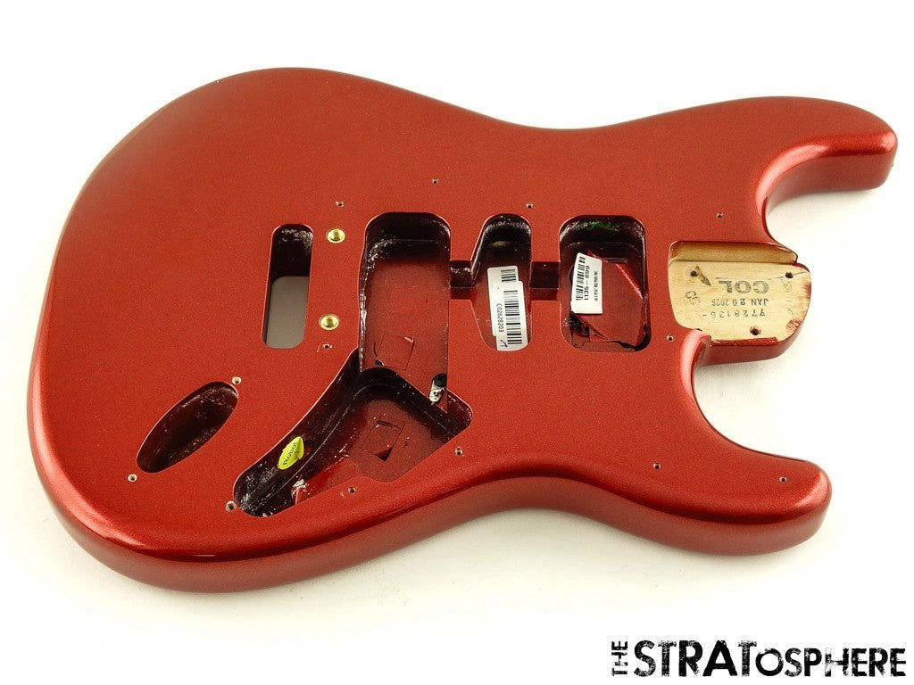 Fender American Ultra II Stratocaster Strat BODY, USA Guitar Part Sinister Red