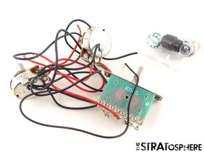 Fender Standard Telecaster Tele, POTS + 3 Way SWITCH, Parts Assembly