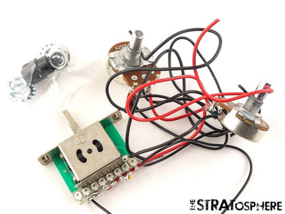 Fender Standard Telecaster Tele, POTS + 3 Way SWITCH, Parts Assembly