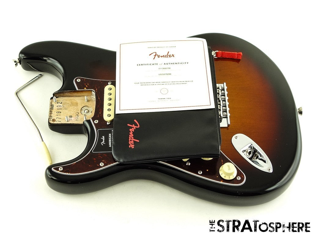 LEFTY Fender American Professional II Strat LOADED BODY lefty 3TS!