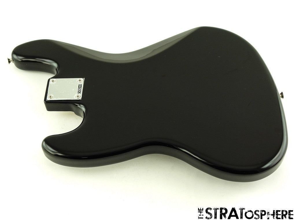 LOADED Fender Geddy Lee JAZZ BASS BODY J Bass Parts Rush Black.