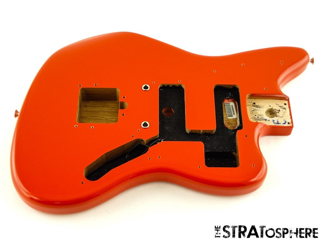 Fender Player II Jaguar Series BODY Modern Guitar Part, Alder, Coral Red