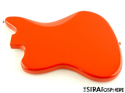 Fender Player II Jaguar Series BODY Modern Guitar Part, Alder, Coral Red