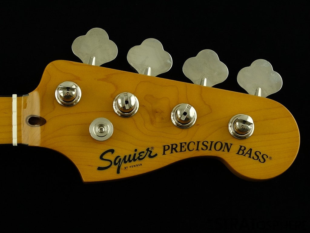 Fender Squier Classic Vibe 70s Precision P Bass NECK &TUNERS Maple Block Inlays.