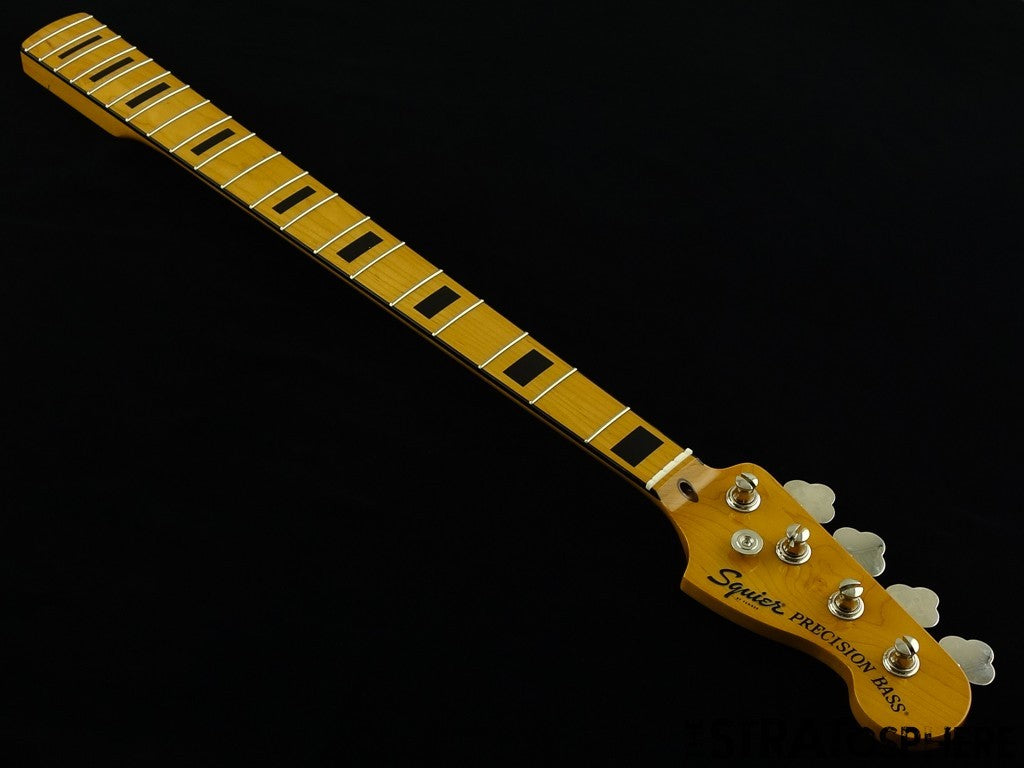 Fender Squier Classic Vibe 70s Precision P Bass NECK &TUNERS Maple Block Inlays.