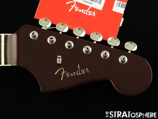 Fender Troy Van Leeuwen Jazzmaster, NECK + TUNERS, Bound Rosewood Block-Inlay