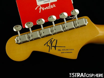 Fender Troy Van Leeuwen Jazzmaster, NECK + TUNERS, Bound Rosewood Block-Inlay