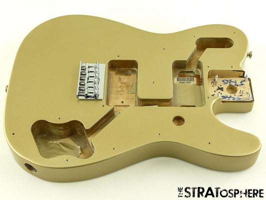 Fender Chris Shiflett Deluxe Telecaster, BODY & HARDWARE, Tele Shoreline Gold