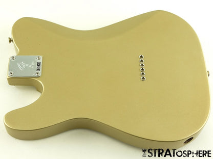 Fender Chris Shiflett Deluxe Telecaster, BODY & HARDWARE, Tele Shoreline Gold