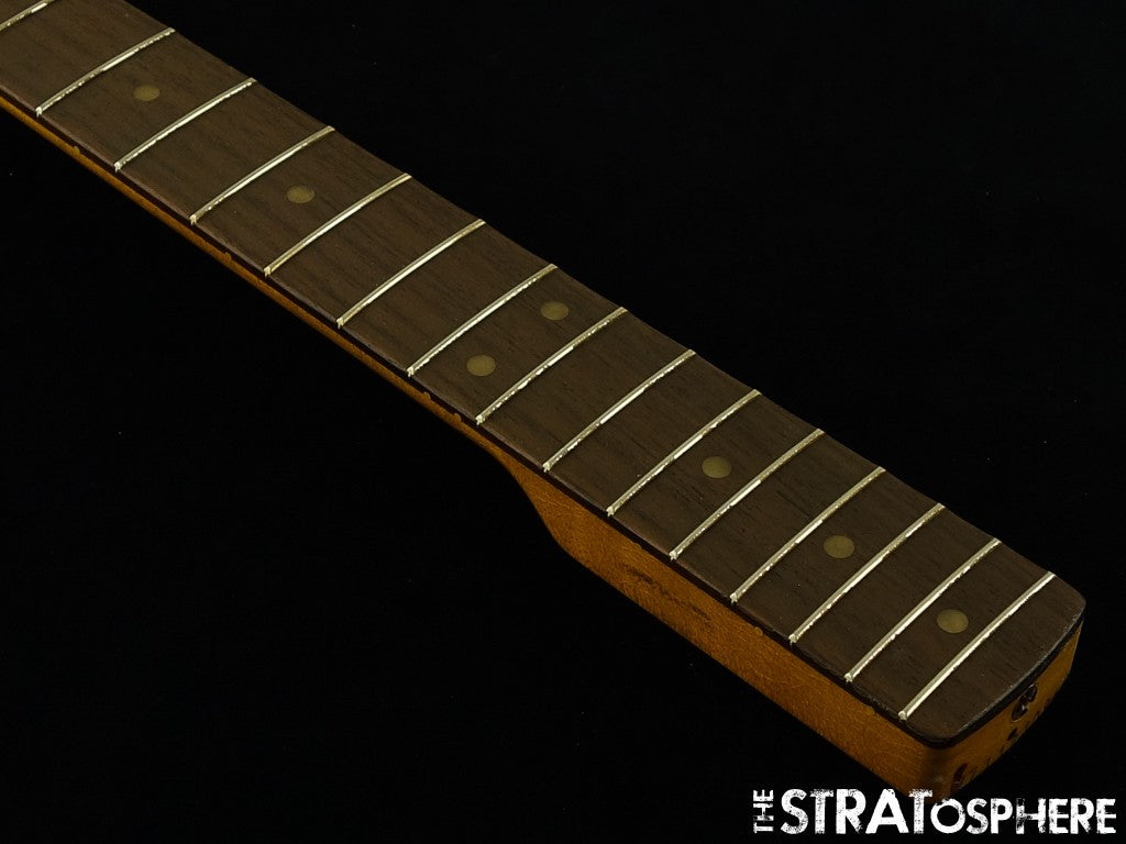Fender JMJ Justin Meldal-Johnsen Road Worn Mustang Bass NECK w/ TUNERS