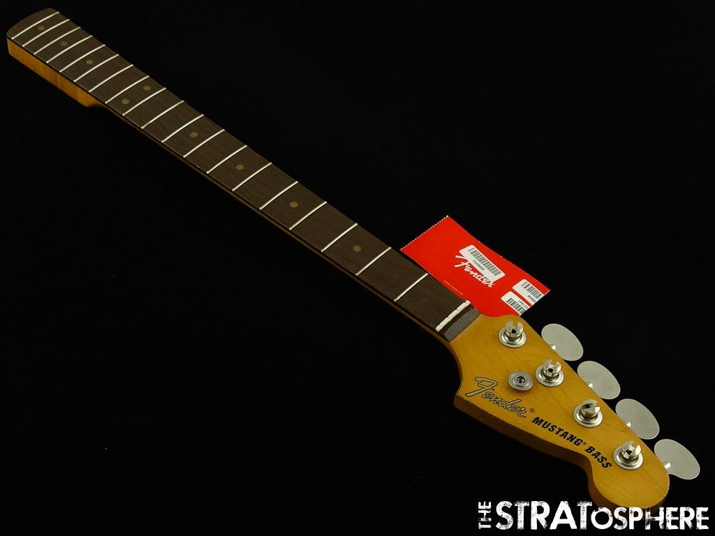 Fender JMJ Justin Meldal-Johnsen Road Worn Mustang Bass NECK w/ TUNERS