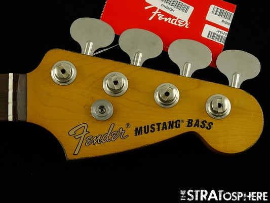 Fender JMJ Justin Meldal-Johnsen Road Worn Mustang Bass NECK w/ TUNERS