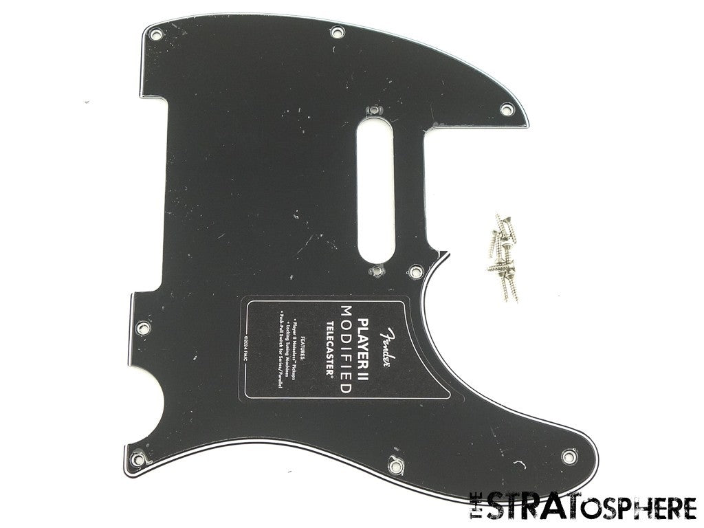 Fender Player II Modified Telecaster PICKGUARD, Guitar Tele Black.