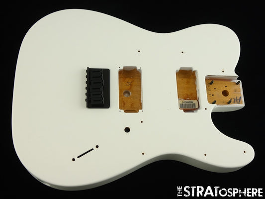Fender Jim Root Telecaster Tele BODY &HARDWARE Flat White Mahogany Nitro $20 OFF