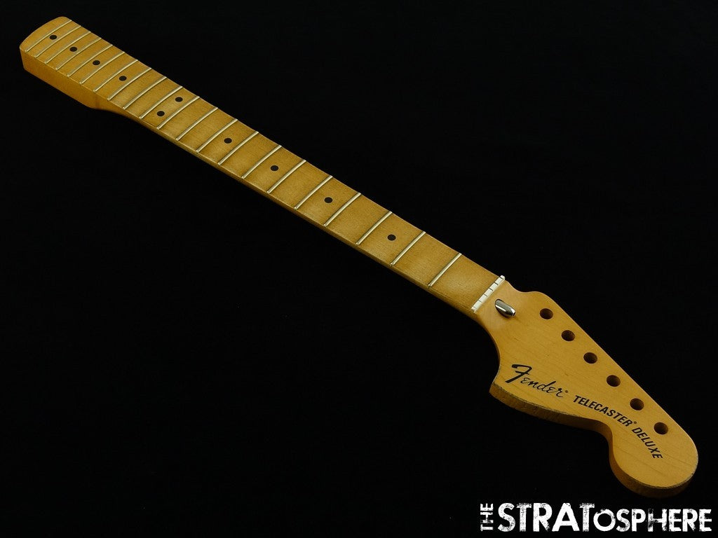 NOS Fender Vintera Road Worn 70s Tele Deluxe Replacement NECK Nitro Maple