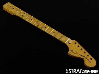NOS Fender Vintera Road Worn 70s Tele Deluxe Replacement NECK Nitro Maple
