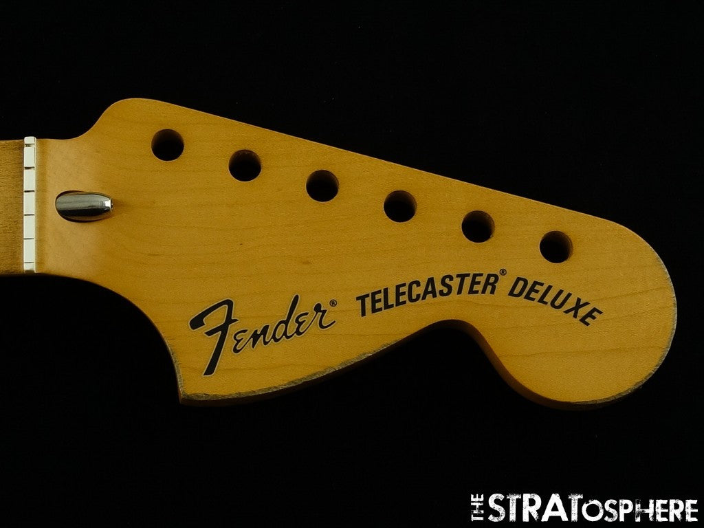 NOS Fender Vintera Road Worn 70s Tele Deluxe Replacement NECK Nitro Maple