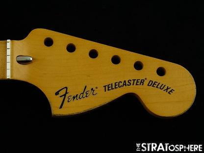 NOS Fender Vintera Road Worn 70s Tele Deluxe Replacement NECK Nitro Maple