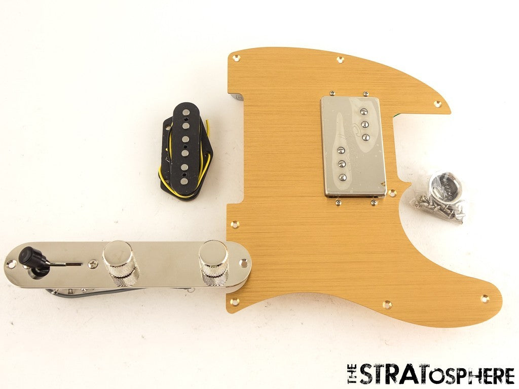 Fender FSR Squier Classic Vibe Custom Tele LOADED PICKGUARD, Anodized Gold SH.