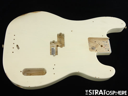 Fender Mike Dirnt Road Worn P Bass BODY Precision NITRO White Blonde