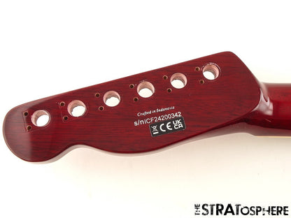 Fender Flame Maple Top Tele BODY + NECK FMT Set Neck Crimson Red $20 OFF