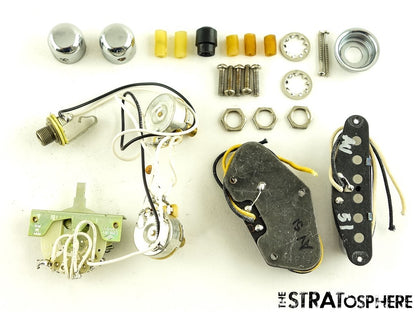 Fender 75th Anniversary Vintera Road Worn 1951 Tele PICKUPS POTS KNOBS + JACK